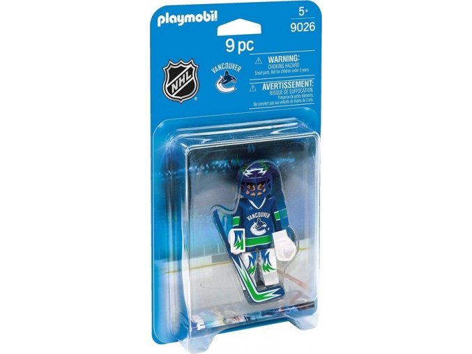 PLAYMOBIL® 9026 NHL Brankář Vancouver Canucks