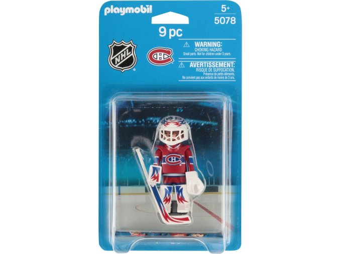 PLAYMOBIL® 5078 NHL Brankář Montreal Canadiens