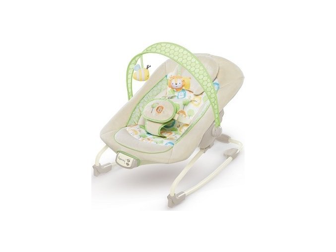 Ingenuity Houpátko vibrační s melodií Sunny Snuggles 0m+, do 18kg, 2019