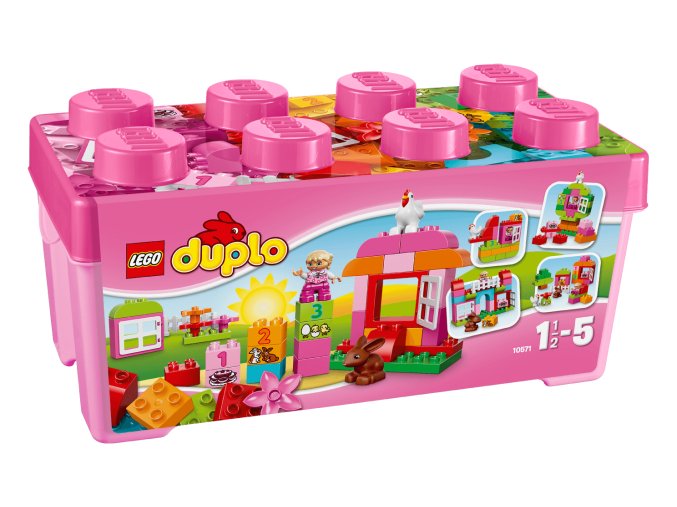 LEGO® DUPLO® 10571 Růžový box plný zábavy