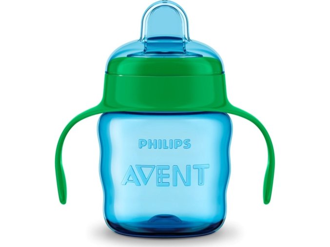 Philips AVENT Hrneček pro první doušky Classic 200 ml s držadly chlapec