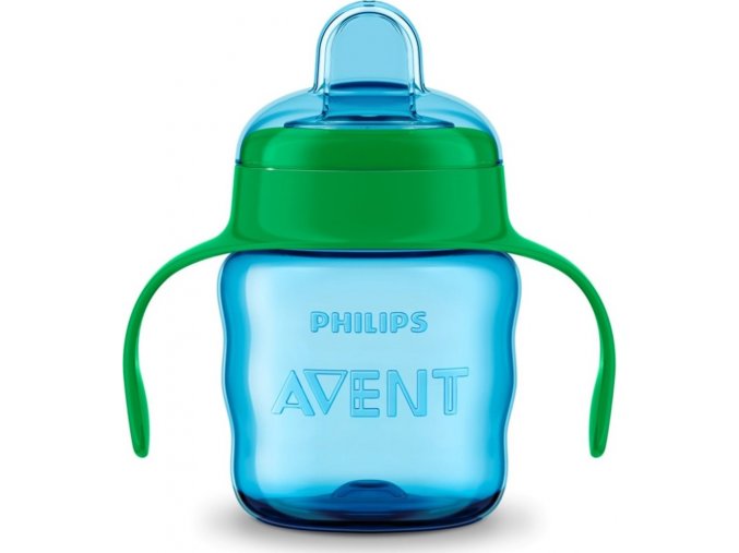 Philips AVENT Hrneček pro první doušky Classic 200 ml s držadly chlapec