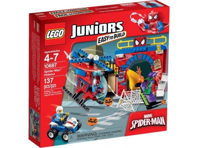 LEGO® Juniors 10687 Spider-Manova skrýš