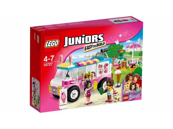 LEGO® Juniors 10727 Emma a zmrzlinářská dodávka