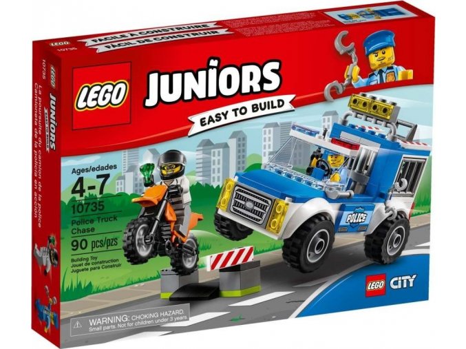 LEGO® Juniors 10735 Honička s policejní dodávkou