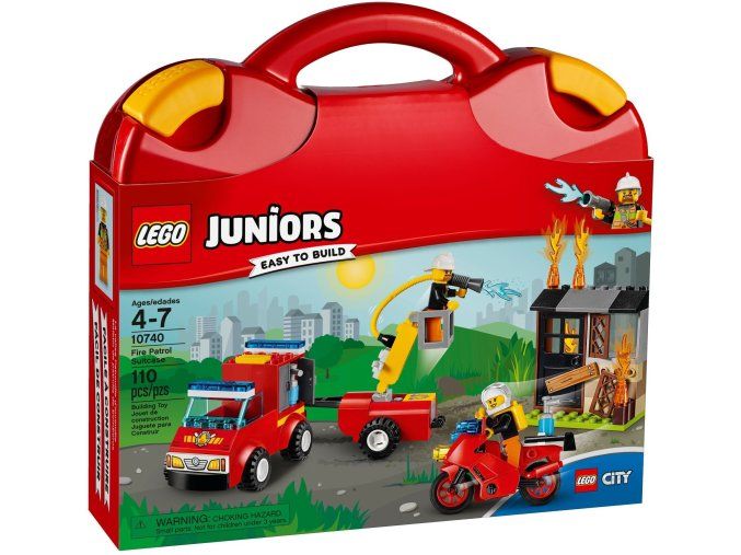 LEGO® Juniors 10740 Kufřík hasičské hlídky