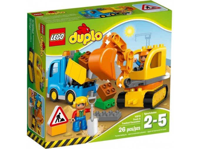 LEGO® DUPLO® 10812 Pásový bagr a náklaďák