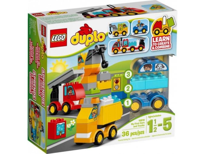 LEGO® DUPLO® 10816 Moje první autíčka a náklaďáky