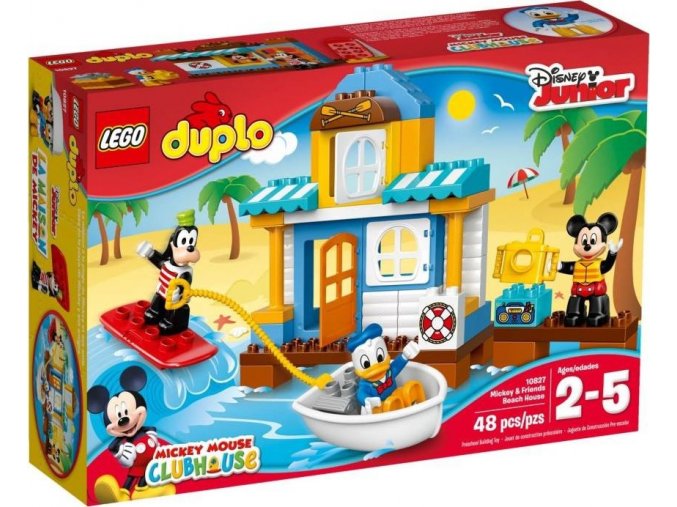 LEGO® DUPLO® 10827 Mickey a jeho kamarádi v domě na pláži