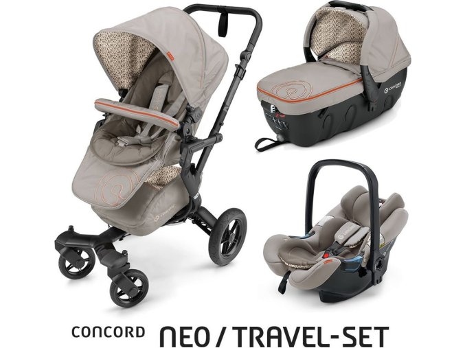 Travel Set Neo Air+Sleeper Cool Beige Concord 2016