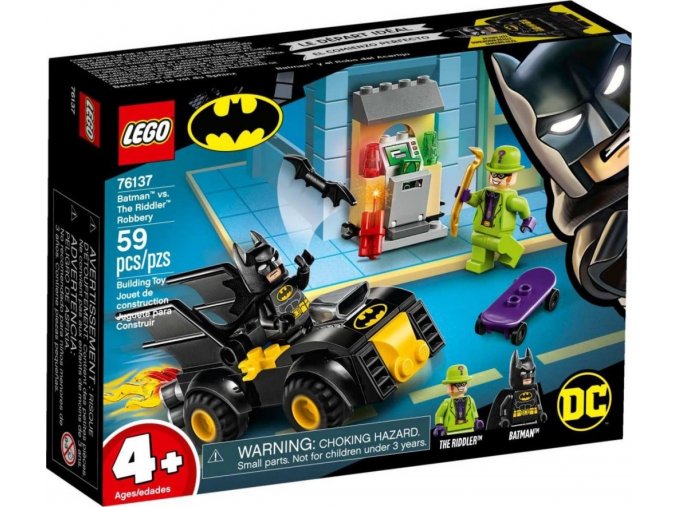 LEGO® Super Heroes 76137 Batman™ vs. Hádankář™ a loupež