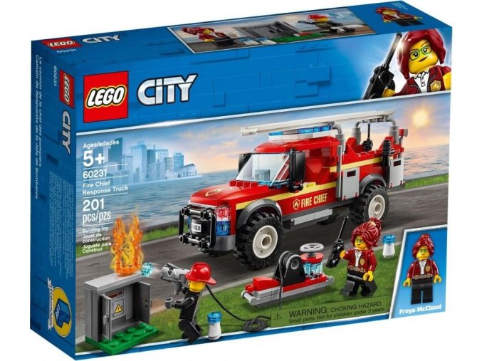 LEGO® City 60231 Zásahový vůz velitelky hasičů