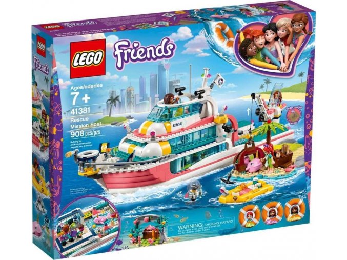 LEGO® Friends 41381 Záchranný člun