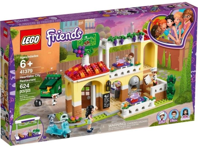 LEGO® Friends 41379 Restaurace v městečku Heartlake