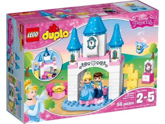 LEGO® DUPLO® 10855 Popelčin kouzelný zámek