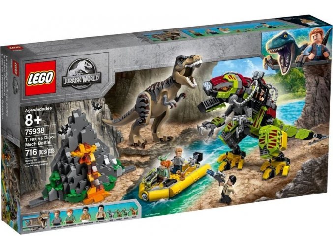 LEGO® Jurassic World 75938 T. rex vs. Dinorobot