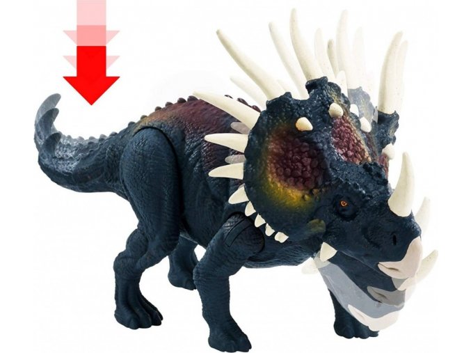 Jurský svět Dino Ničitel Styracosaurus 20cm