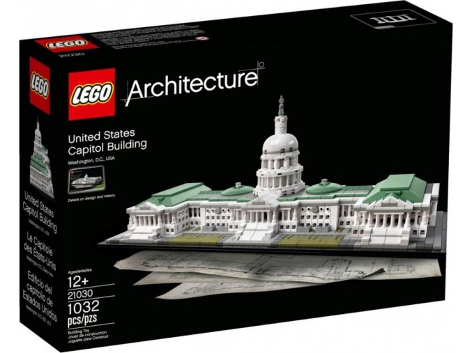 LEGO® Architecture 21030 Kapitol Spojených států amerických