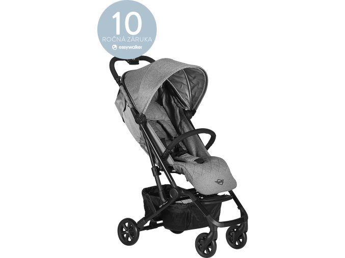 Easywalker Kočárek sportovní Buggy XS Soho Grey MINI by Easywalker