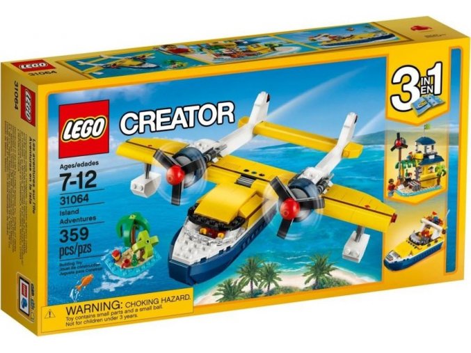 LEGO® Creator 31064 Dobrodružství na ostrově