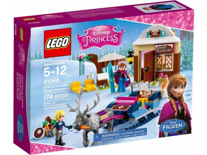 LEGO® Disney Princess 41066 Dobrodružství na saních s Annou a Kristoffem