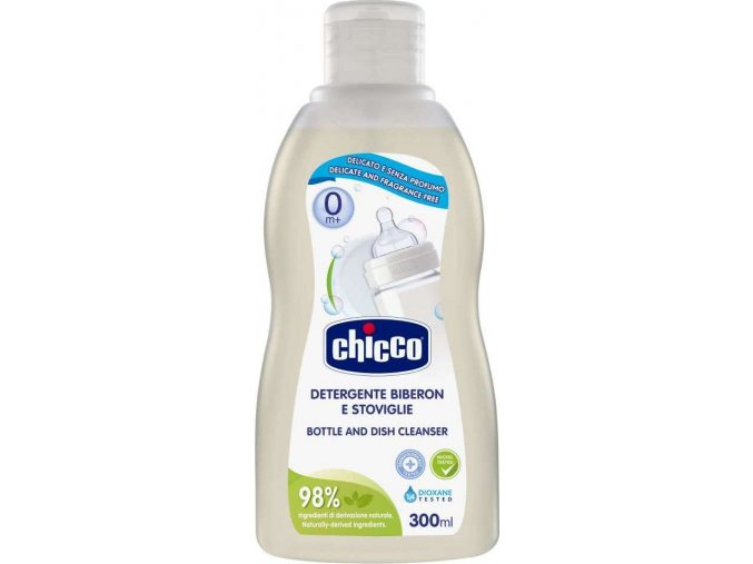 Chicco Prostředek čistící na láhve a dudlíky, 300 ml