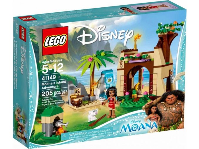LEGO® Disney Princess 41149 Vaiana a její dobrodružství na ostrově