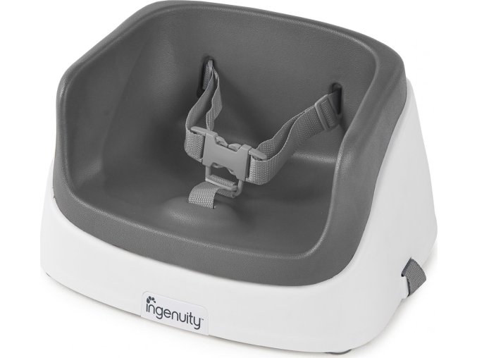 Ingenuity Podsedák na jídelní židli SmartClean Toddler - Slate 2r+, do 22kg