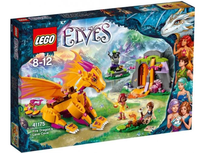 LEGO® Elves 41175 Lávová jeskyně ohnivého draka