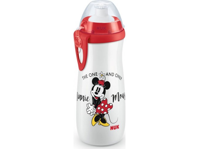 Dětská láhev NUK Sports Cup Disney Mickey 450 ml red