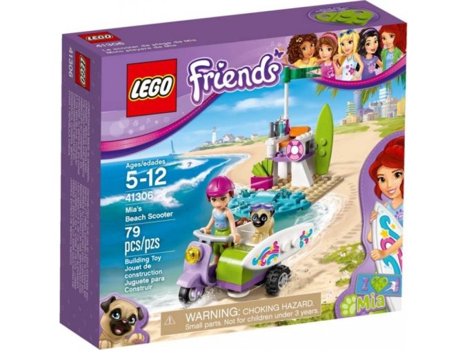 LEGO® Friends 41306 Mia a plážový skútr