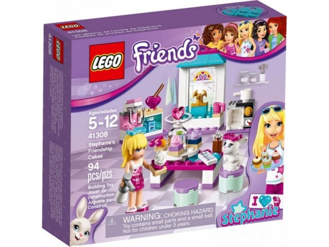 LEGO® Friends 41308 Stephanie a její cukrárna