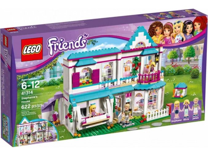 LEGO® Friends 41314 Stephanie a její dům