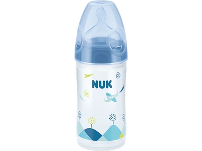 Kojenecká láhev NUK New Classic 150 ml modrá