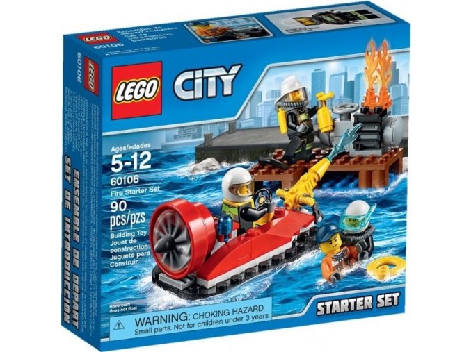 LEGO® City 60106 Hasiči – Startovací sada