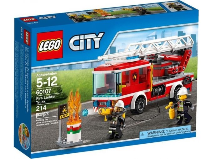 LEGO® City 60107 Hasičské auto s žebříkem