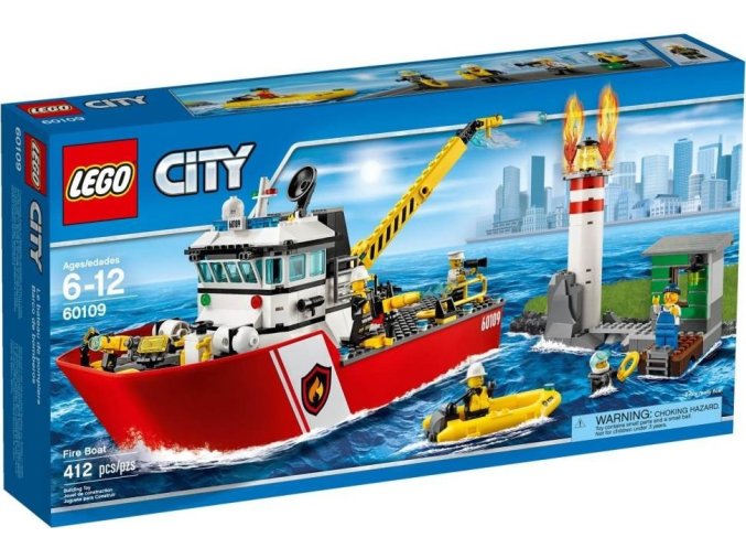 LEGO® City 60109 Hasičský člun