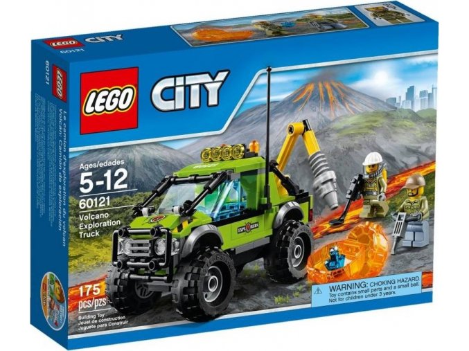 LEGO® City 60121 Sopečné průzkumné vozidlo