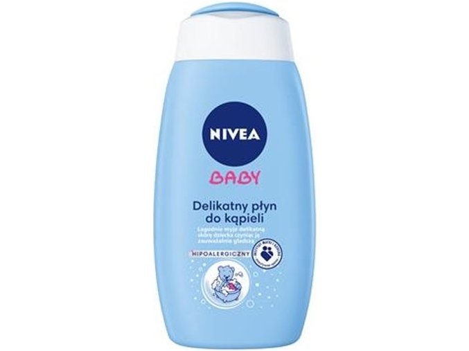 Jemné krémová pěna do koupele Nivea Baby