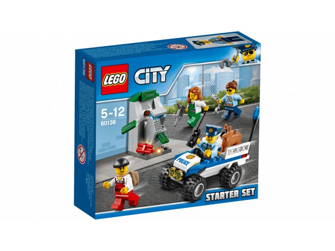 LEGO® City 60136 Policie – startovací sada