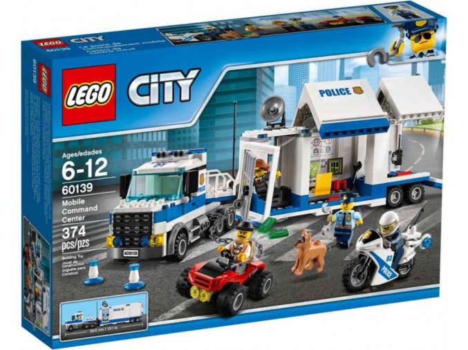 LEGO® City 60139 Mobilní velitelské centrum