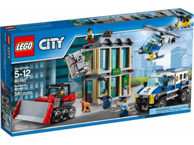 LEGO® City 60140 Vloupání buldozerem