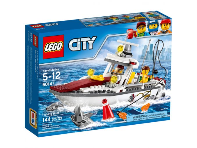 LEGO® City 60147 Rybářská loďka