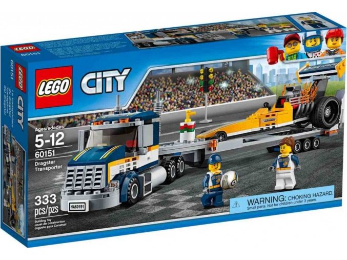 LEGO® City 60151 Transportér dragsteru