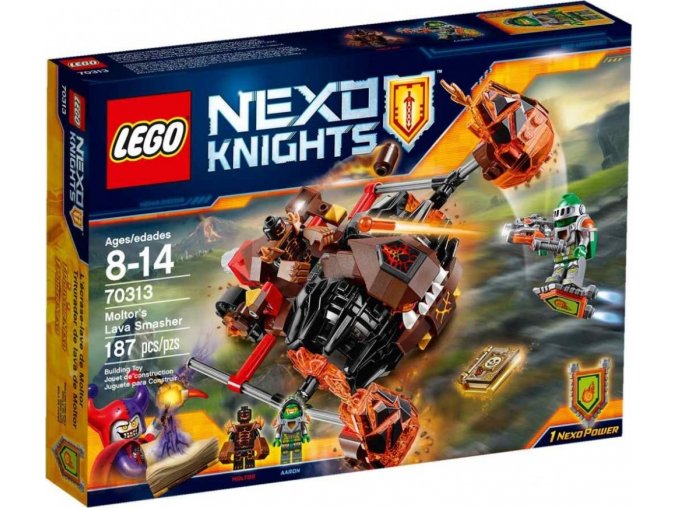LEGO® Nexo Knights 70313 Moltorův lávový drtič