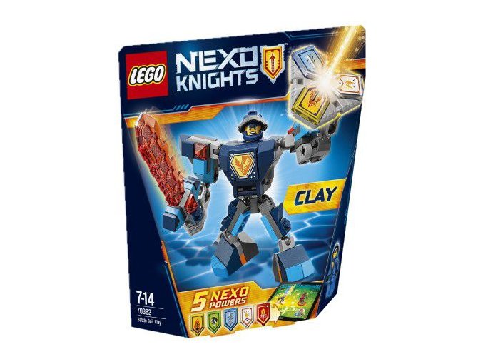 LEGO® Nexo Knights 70362 Clay v bojovém obleku