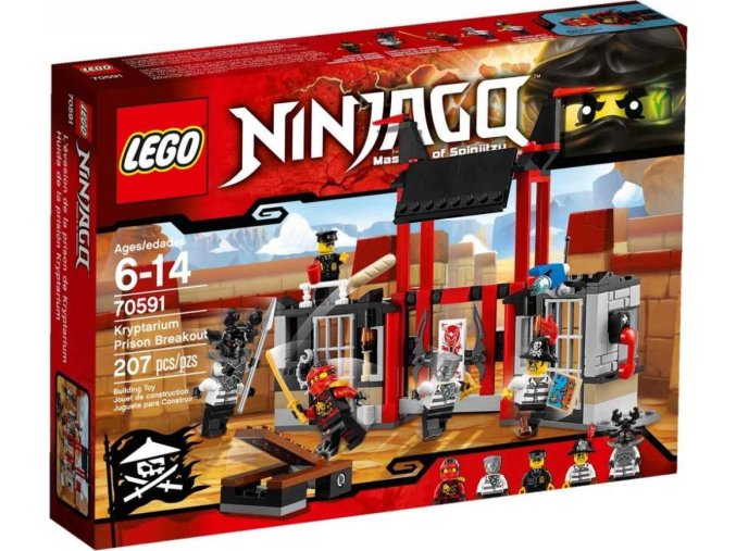 LEGO® Ninjago 70591 Útěk z vězení Kryptarium