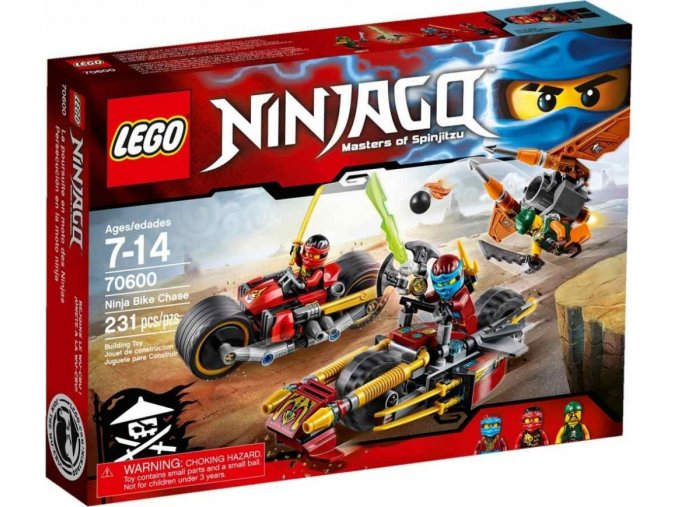 LEGO® Ninjago 70600 Honička nindža motorek