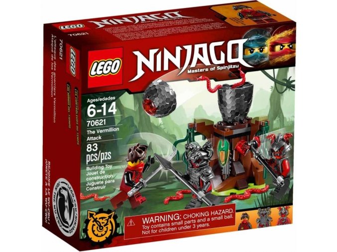 LEGO® Ninjago 70621 Rumělkoví válečníci útočí