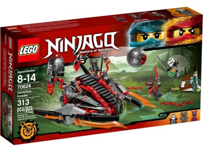 LEGO® Ninjago 70624 Ničivé vozidlo rumělkových válečníků